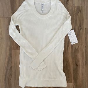 Athleta Lincoln Park Sweater (White) NWT